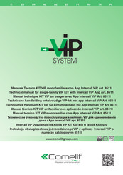 Comelit ViP Manager Technisches Handbuch