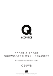 Q Acoustics Q60WB Installationsanleitung