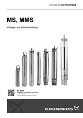 Grundfos MS Montage- Und Betriebsanleitung