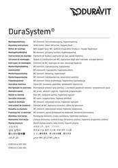 Duravit DuraSystem WD1003 000 000 Montageanleitung