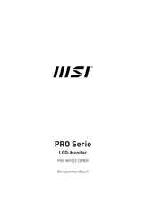 MSI PRO MP223 Benutzerhandbuch