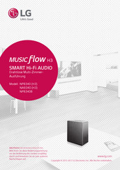 LG Music Flow H3 Bedienungsanleitung