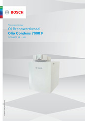 Bosch Olio Conders OC7000F 22 Planungsunterlage