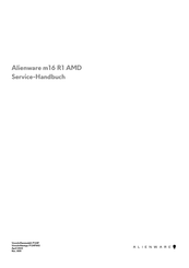 Dell Alienware m16 R1 AMD Servicehandbuch