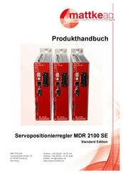 mattke MDR 2100 SE Standard Edition Produkthandbuch