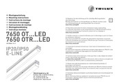 Trilux 7650 OT LED Serie Montageanleitung