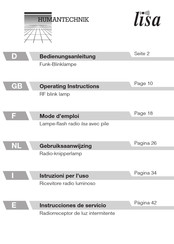 HumanTechnik lisa Serie Bedienungsanleitung