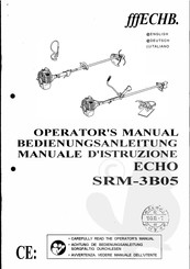 Echo SRM-3B05 Bedienungsanleitung
