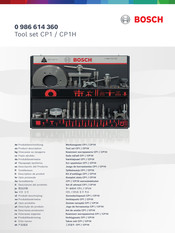 Bosch CP1 Produktbeschreibung