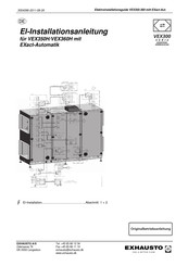 Exhausto VEX350H Installationsanleitung