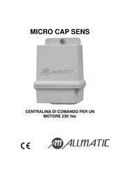 Allmatic MICRO CAP SENS Bedienungsanleitung