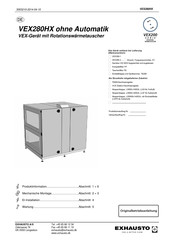 Exhausto VEX280HX Bedienungsanleitung