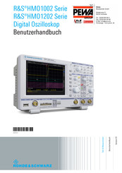 Rohde & Schwarz HMO1002 Serie Benutzerhandbuch