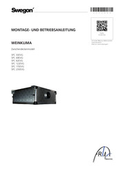 Swegon SPC 170EVG Montage- Und Betriebsanleitung