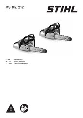 Stihl MS 182 Gebrauchsanleitung