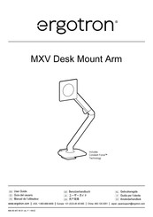 Ergotron MXV Desk Mount Arm Benutzerhandbuch
