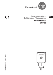 IFM Electronic efector160 LR8000 Bedienungsanleitung