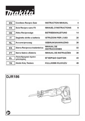 Makita DJR186 Betriebsanleitung