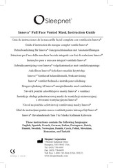 Sleepnet Innova Full Face Vented Mask Installationsanleitung