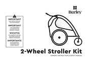 Burley 2-Wheel Stroller Kit Bedienungsanleitung