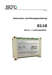 SUTO S110 Gebrauchs- Und Montageanleitung