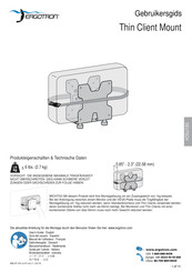 Ergotron Thin Client Mount Bedienungsanleitung