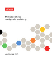 Lenovo ThinkEdge SE450 Konfigurationsanleitung