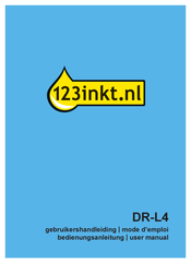 123inkt DR-L4 Bedienungsanleitung