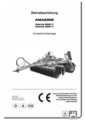 Amazone Catros 3001-T Betriebsanleitung