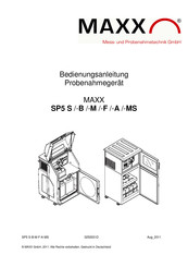 MAXX SP5 A Bedienungsanleitung