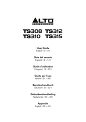 Alto Professional TS310 Benutzerhandbuch