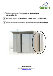 biohort AvantGarde Einbauanleitung