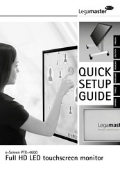 Legamaster e-Screen PTX-4600 Kurzanleitung