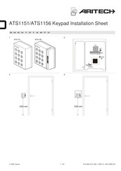 Aritech ATS1151 Installation Sheet