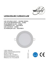 VelLight LEDA30xW Bedienungsanleitung