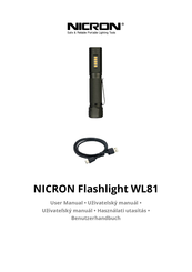 Nicron Flashlight WL81 Benutzerhandbuch