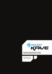 Roccat Kave Bedienungsanleitung