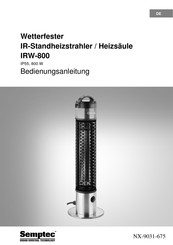 Semptec IRW-800 Bedienungsanleitung