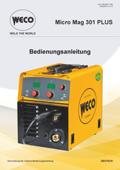 Weco Micro MAG 301 PLUS Bedienungsanleitung