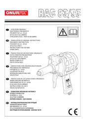 ONURFIX RAC 83/95 Bersetzung Von Originalanleitung