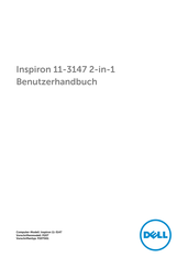 Dell Inspiron 11 3147 Benutzerhandbuch