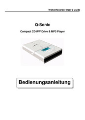 Q-Sonic PE-7605 Bedienungsanleitung