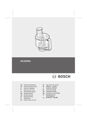 Bosch MUZ6MM Serie Gebrauchsanleitung