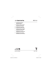 Bavaria BCD 18 Li Originalbetriebsanleitung