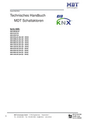 MDT Technologies AKK serie Technisches Handbuch