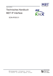 MDT Technologies SCN-IP000.01 Technisches Handbuch
