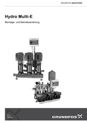 Grundfos Hydro Multi-E Montage- Und Betriebsanleitung