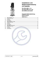 Grundfos CRI 3 Installations- Und Bedienungsanweisung