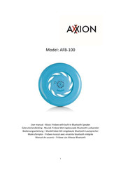 Axxion AFB-100 Bedienungsanleitung
