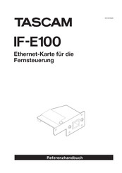 Tascam IF-E100 Referenzhandbuch